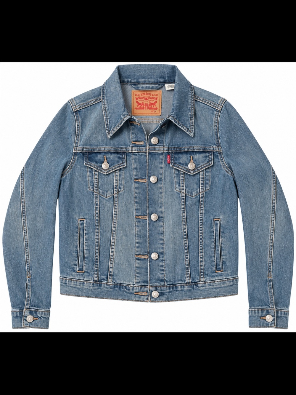 Levi's Light Blue Denim Trucker Jacket - Classic Fit